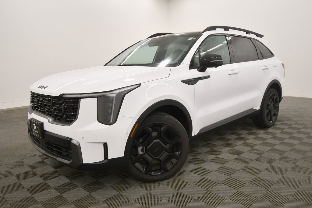 Certified 2025 Kia Sorento X-Line SX Prestige with VIN 5XYRKDJF3SG344219 for sale in Rochester, Minnesota
