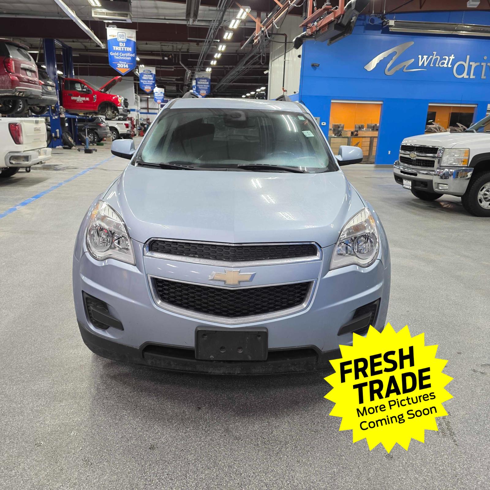 Used 2015 Chevrolet Equinox 1LT with VIN 2GNFLFEK2F6282471 for sale in Charles City, IA