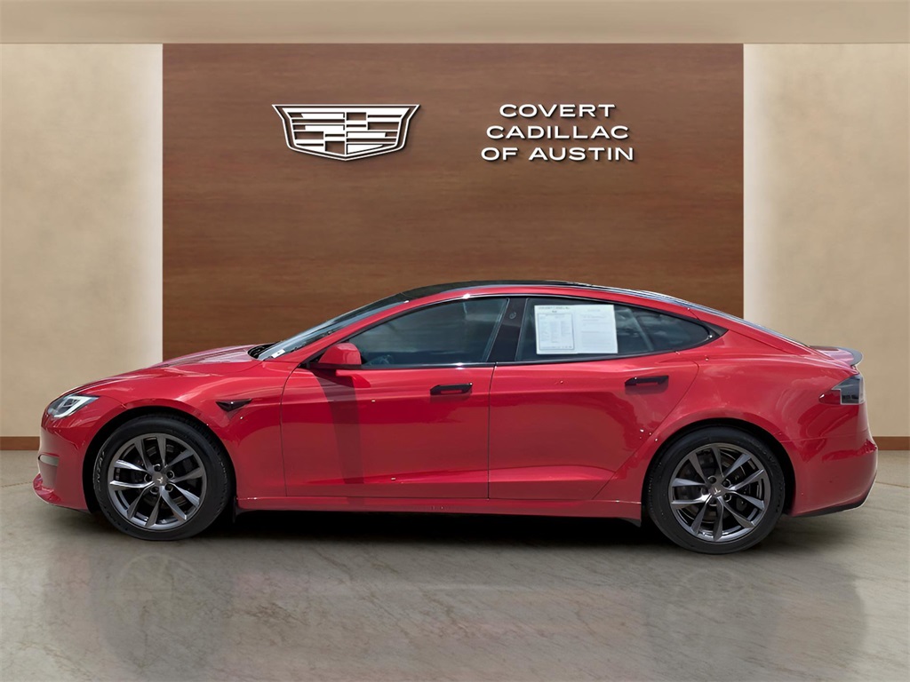 Used 2021 Tesla Model S Plaid with VIN 5YJSA1E66MF441499 for sale in Austin, TX