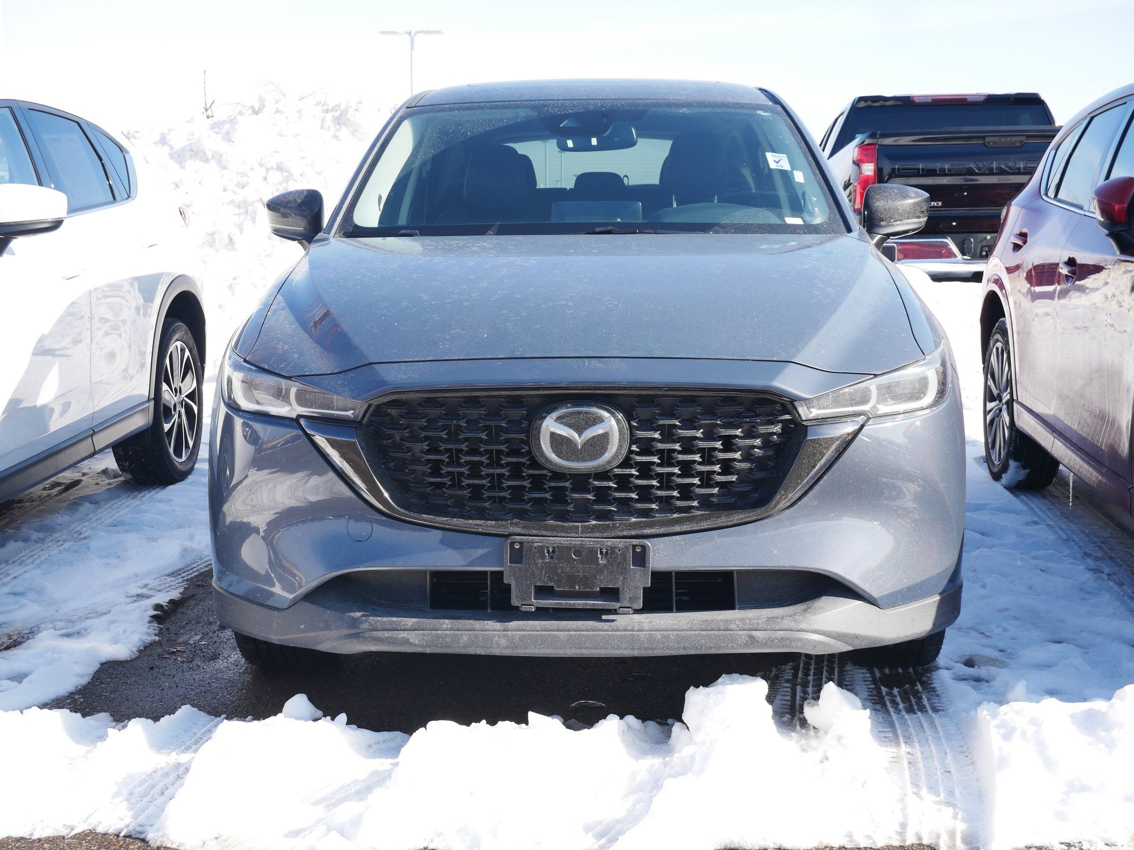 Used 2025 Mazda CX-5 S Carbon Edition with VIN JM3KFBCM4S0672901 for sale in Brooklyn Center, Minnesota