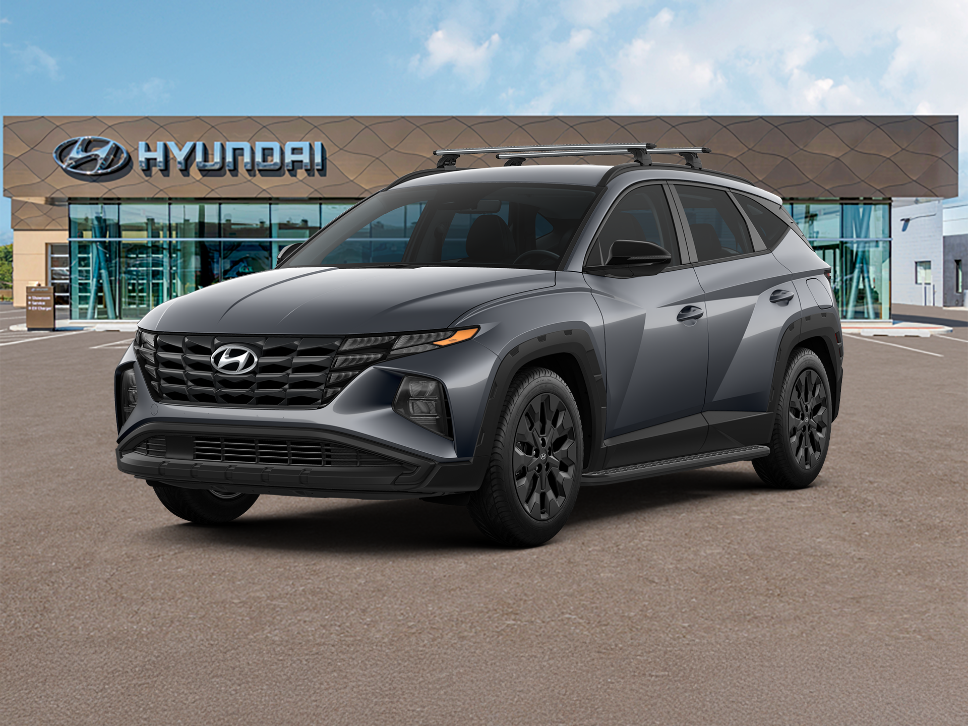 New 2023 Gray Hyundai XRT AWD image 1