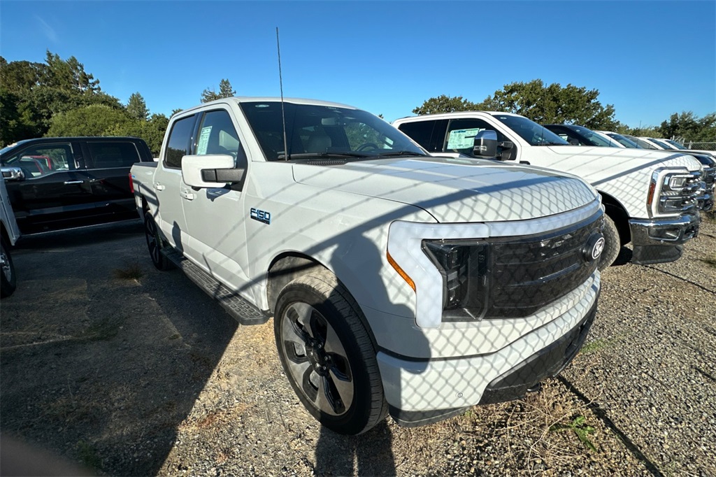 Used 2024 Ford F-150 Lightning Platinum with VIN 1FT6W7L73RWG05814 for sale in Novato, CA