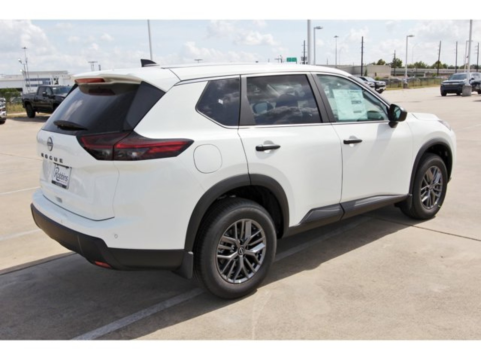 2026 Nissan Rogue S White at Robbins Nissan