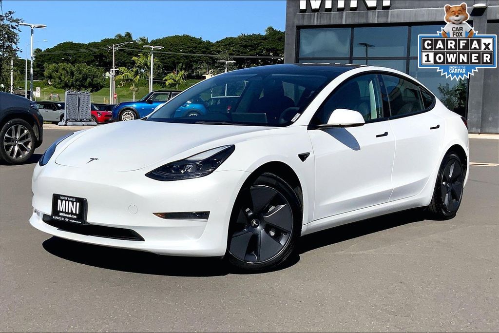 Used 2023 Tesla Model 3 Base with VIN 5YJ3E1EA4PF413489 for sale in Kapolei, HI