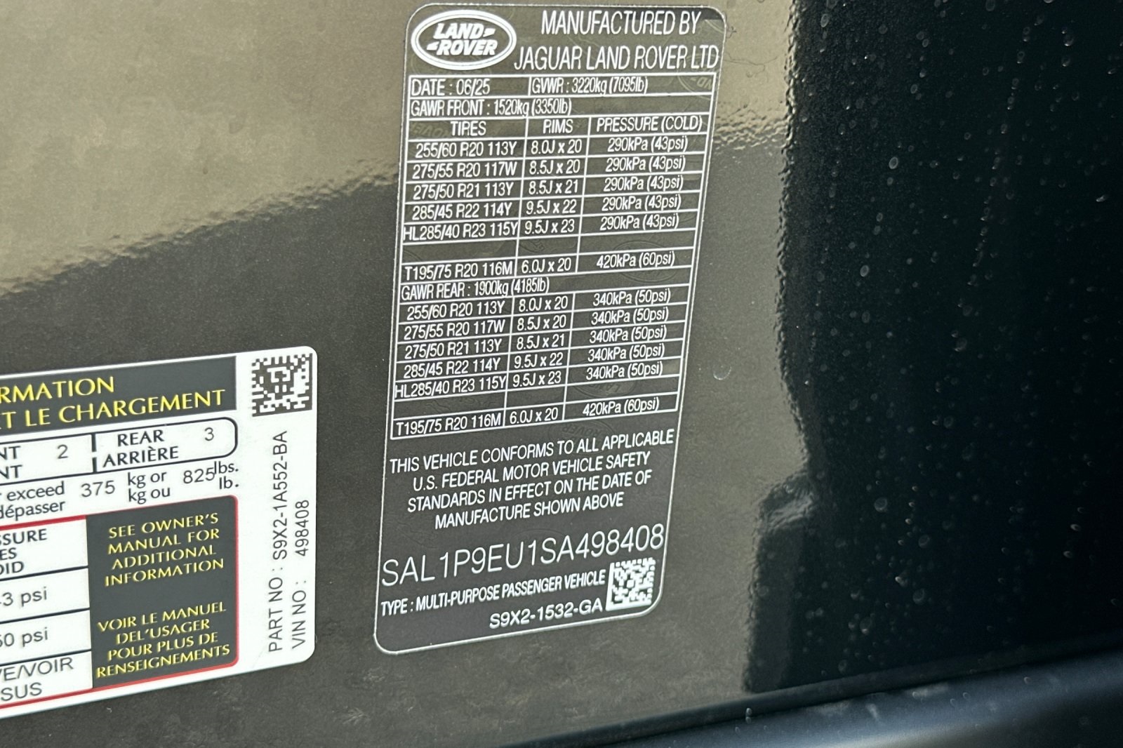 2025 Land Rover Range Rover Sport SE photo 34