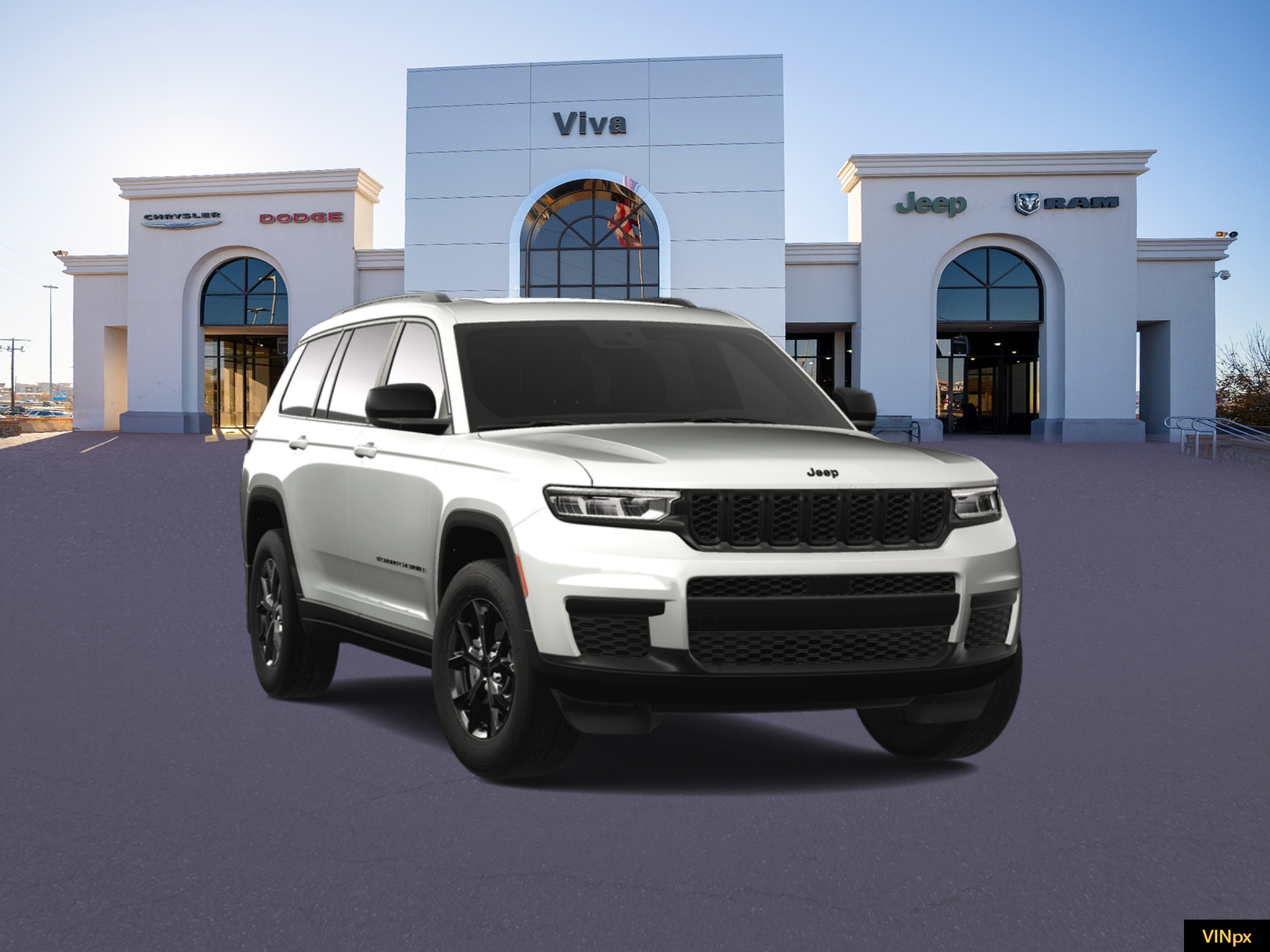 New 2025 Bright White Clear-Coat Exterior Paint Jeep Altitude X image 16