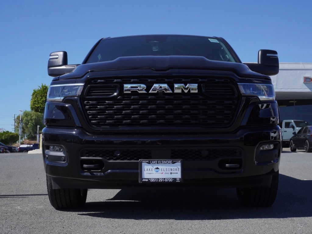 New 2025 Diamond Black Crystal Pearl-Coat Exterior Paint RAM Big Horn Sport Appearance Edition image 9