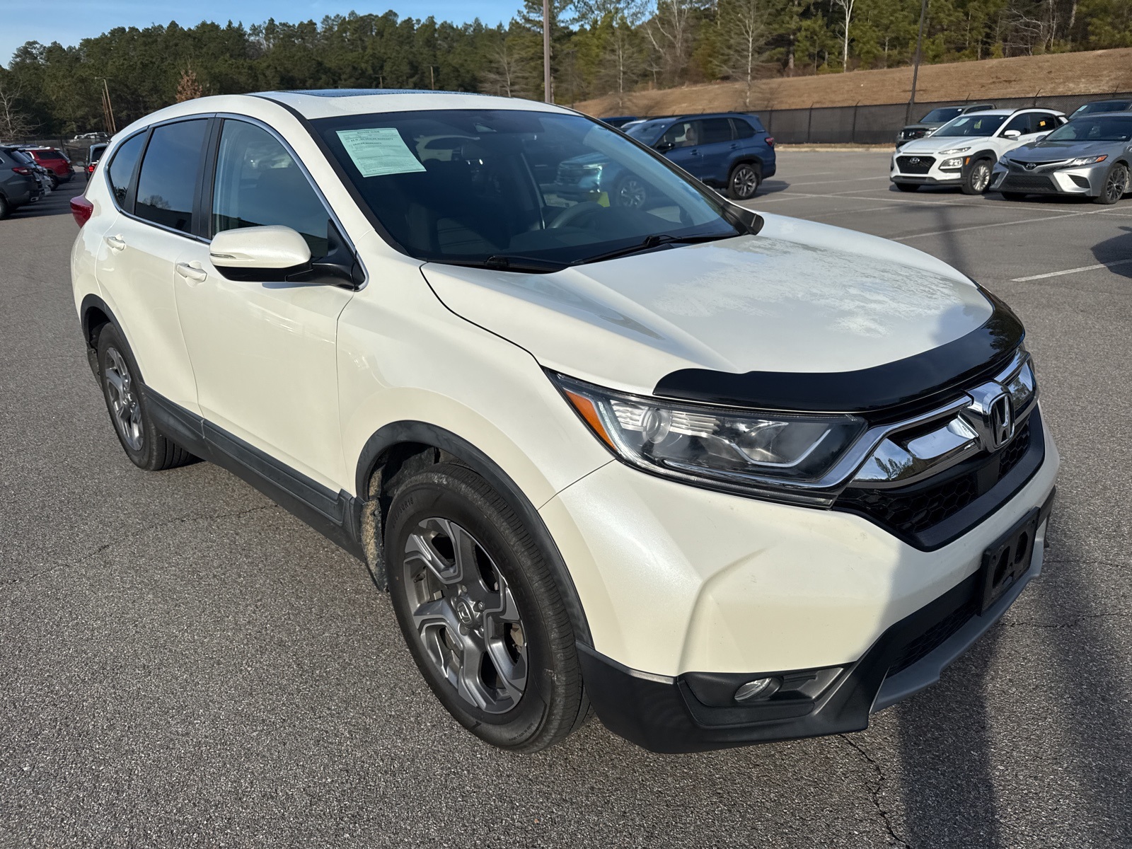 Used 2018 Honda CR-V EX with VIN 2HKRW1H52JH510026 for sale in Graniteville, SC