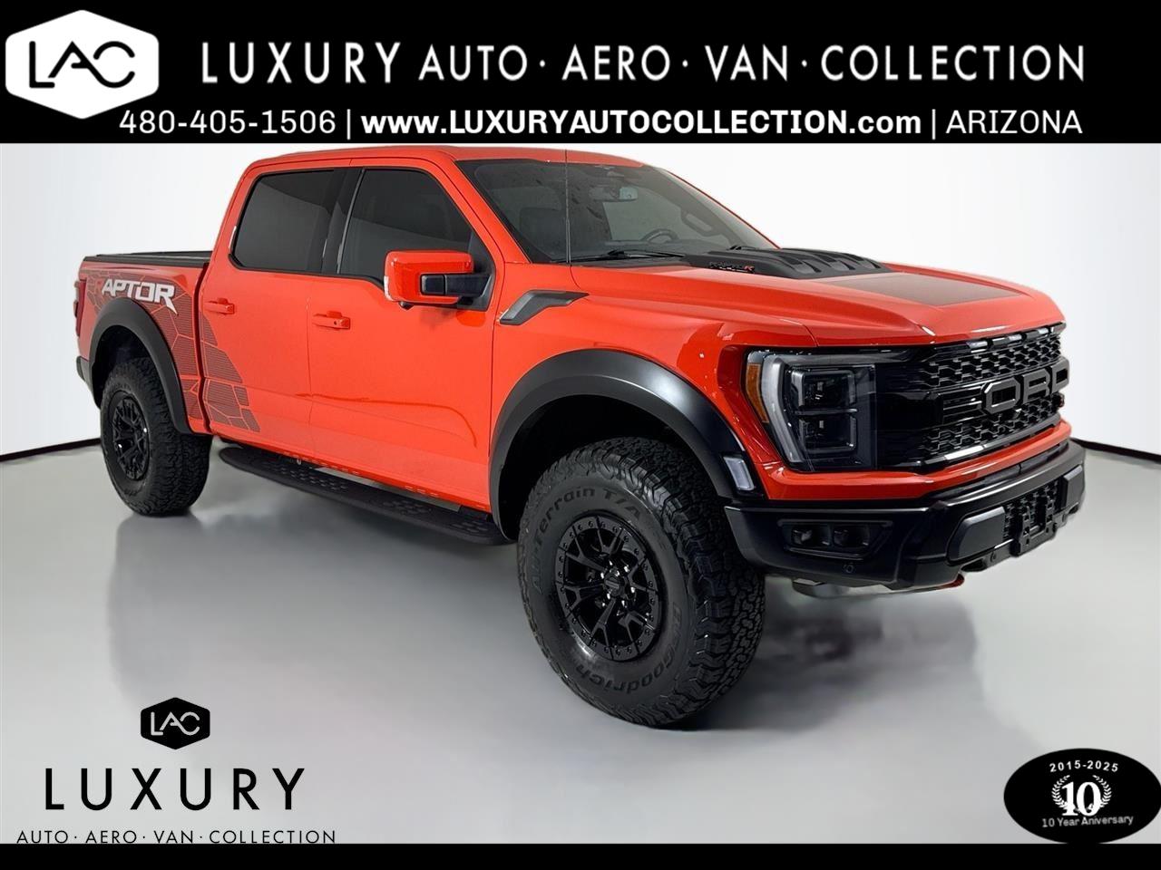 Used 2023 Code Orange Metallic Ford Raptor image 1