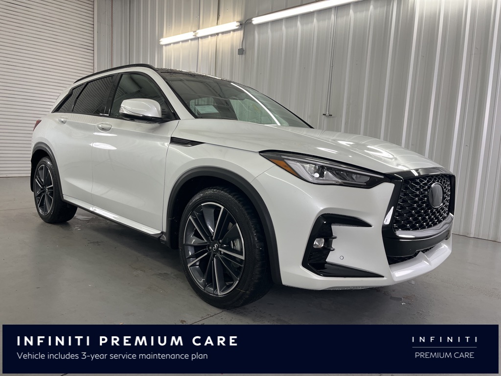 New White 2025 INFINITI QX50 SPORT in Mobile #I102040 | Joe 