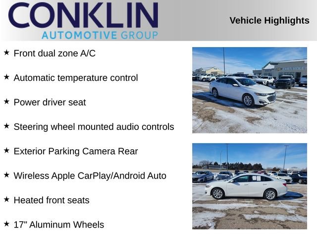 Used 2024 Chevrolet Malibu 1LT with VIN 1G1ZD5ST4RF129068 for sale in Newton, KS