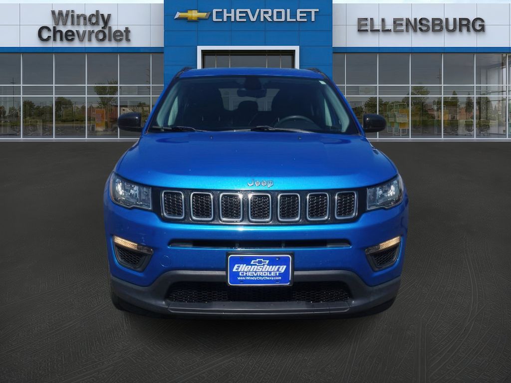 Used 2018 Jeep Compass Sport with VIN 3C4NJCAB1JT339438 for sale in Ellensburg, WA