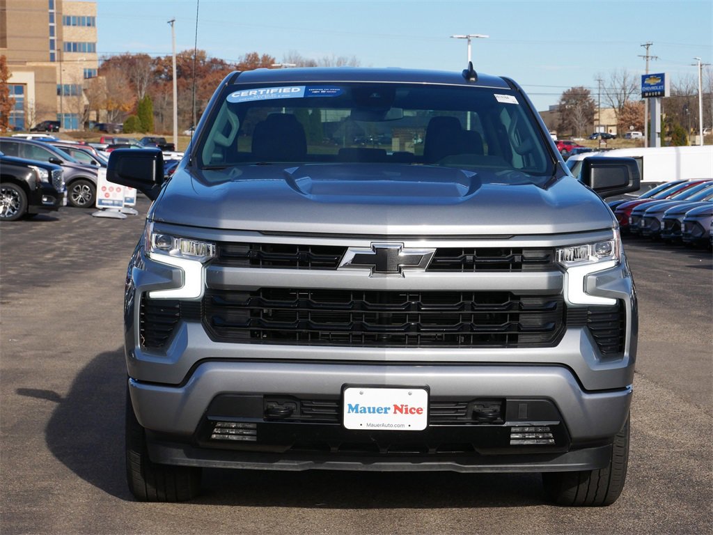 Certified 2023 Chevrolet Silverado 1500 RST with VIN 1GCRDEEK8PZ245170 for sale in Inver Grove Heights, Minnesota