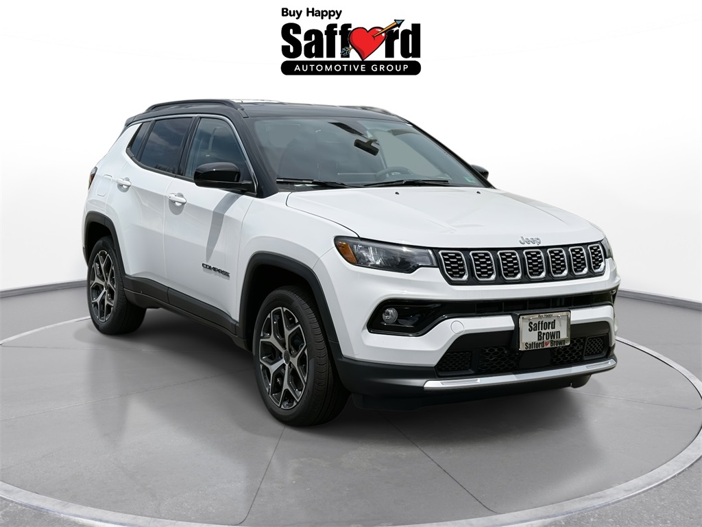 New 2025 Bright White Clear-Coat Exterior Paint Jeep Limited image 1