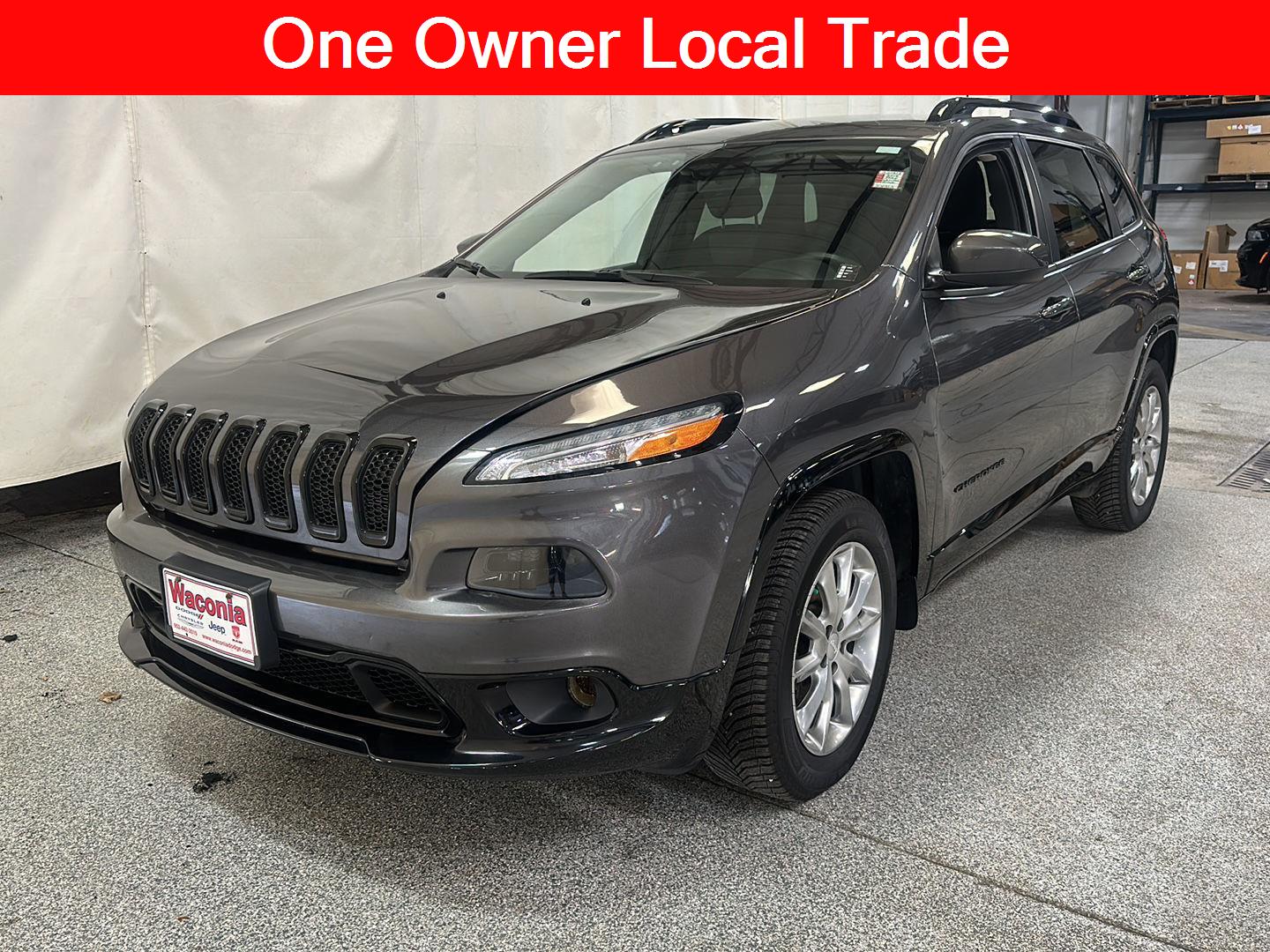 Used 2018 Jeep Cherokee Tech Connect with VIN 1C4PJMCB6JD607174 for sale in Waconia, Minnesota