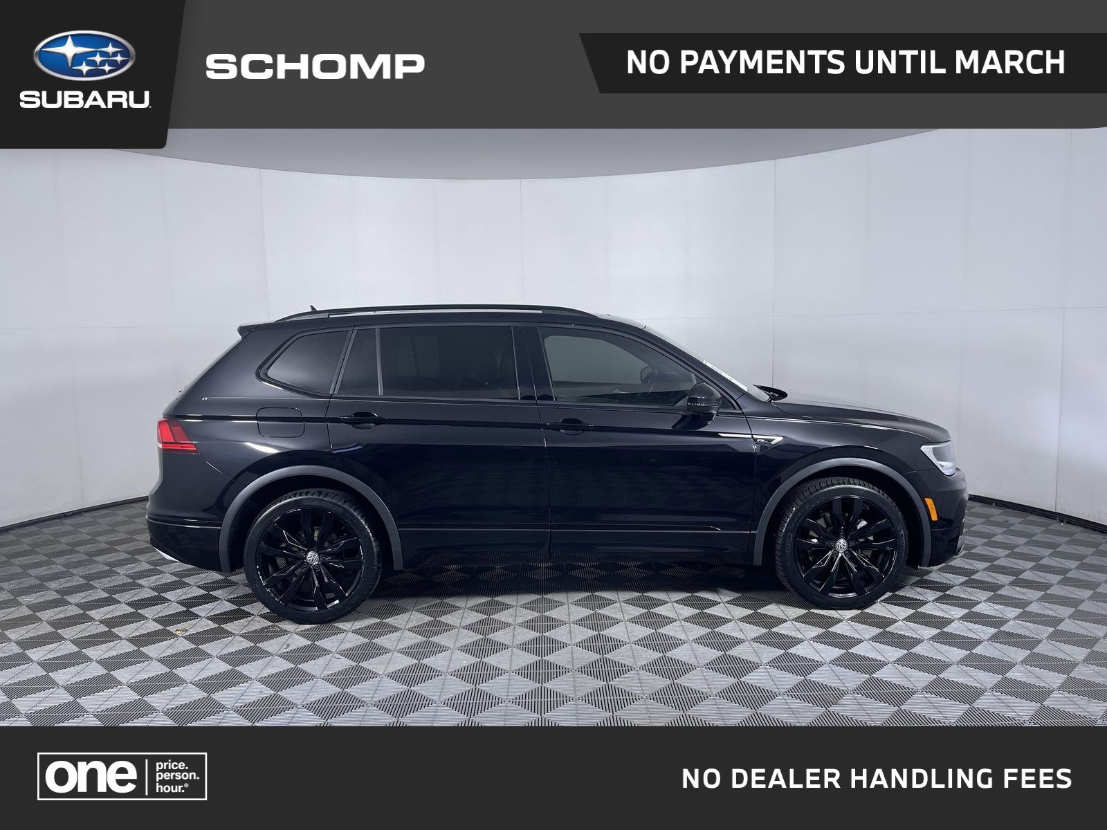 2020 Volkswagen Tiguan SE R-LINE BLACK