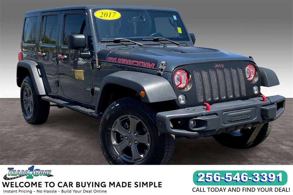 Used 2017 Jeep Wrangler Unlimited Rubicon Recon with VIN 1C4BJWFG5HL739789 for sale in Kansas City