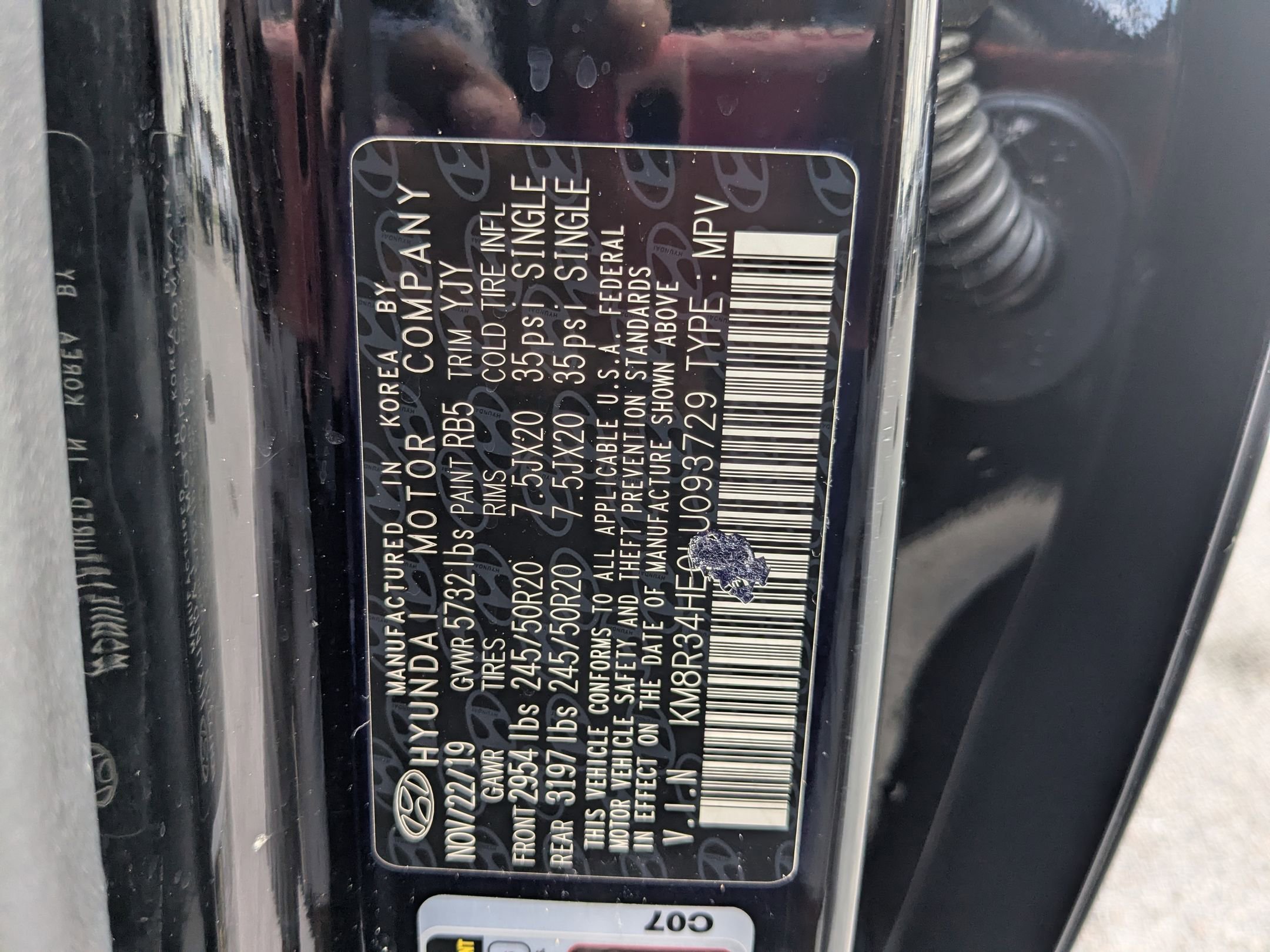 2020 Hyundai Palisade SEL photo 36