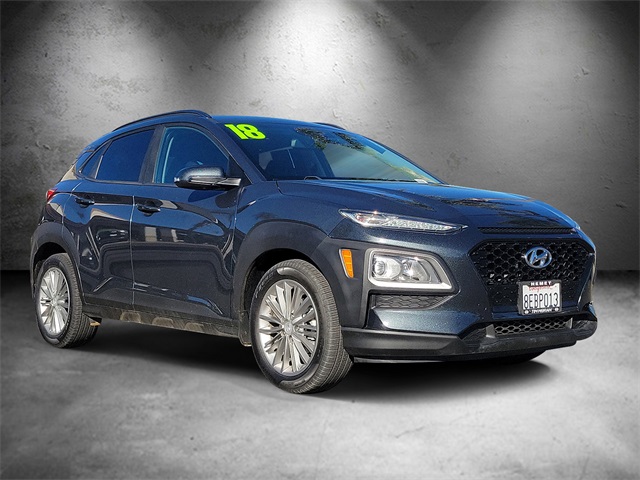 Used 2018 Hyundai Kona SEL with VIN KM8K22AA4JU109590 for sale in Hemet, CA