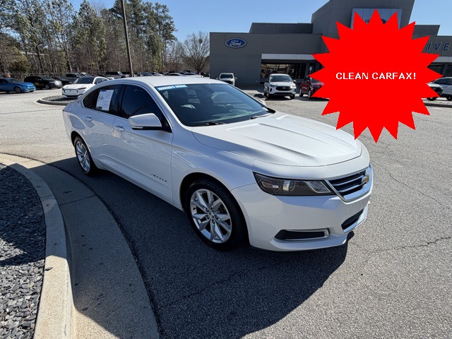 Used 2016 Chevrolet Impala 1LT with VIN 2G1105SA9G9179302 for sale in Snellville, GA