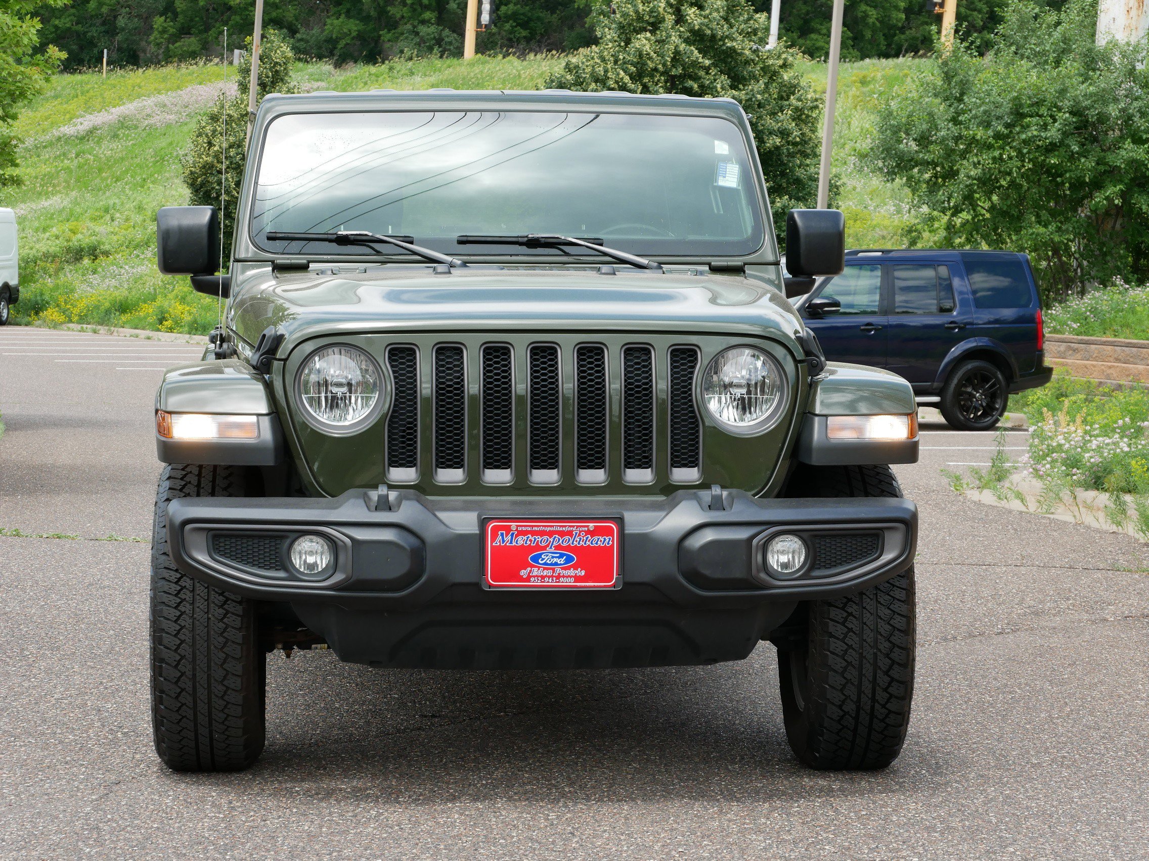 Certified 2021 Jeep Wrangler Unlimited 80TH with VIN 1C4HJXDG9MW608036 for sale in Eden Prairie, Minnesota