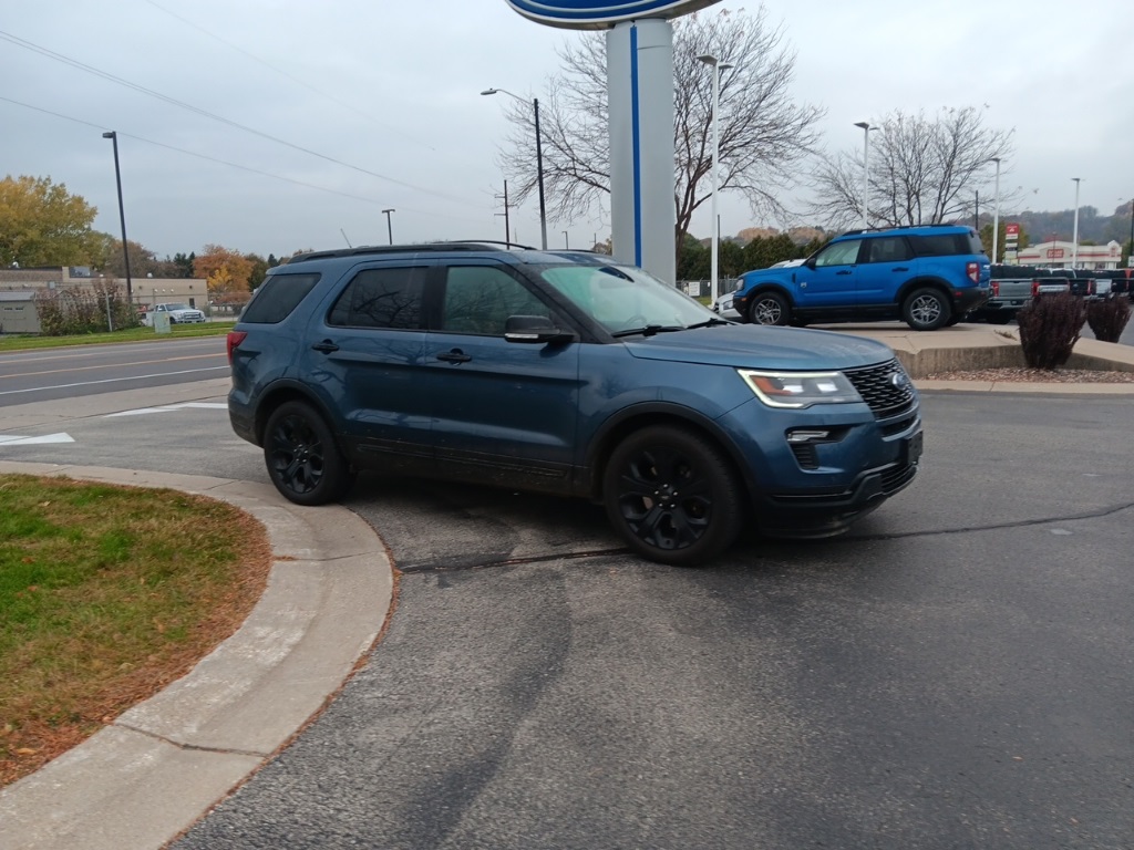 Used 2019 Ford Explorer Sport with VIN 1FM5K8GT2KGB19012 for sale in Onalaska, WI