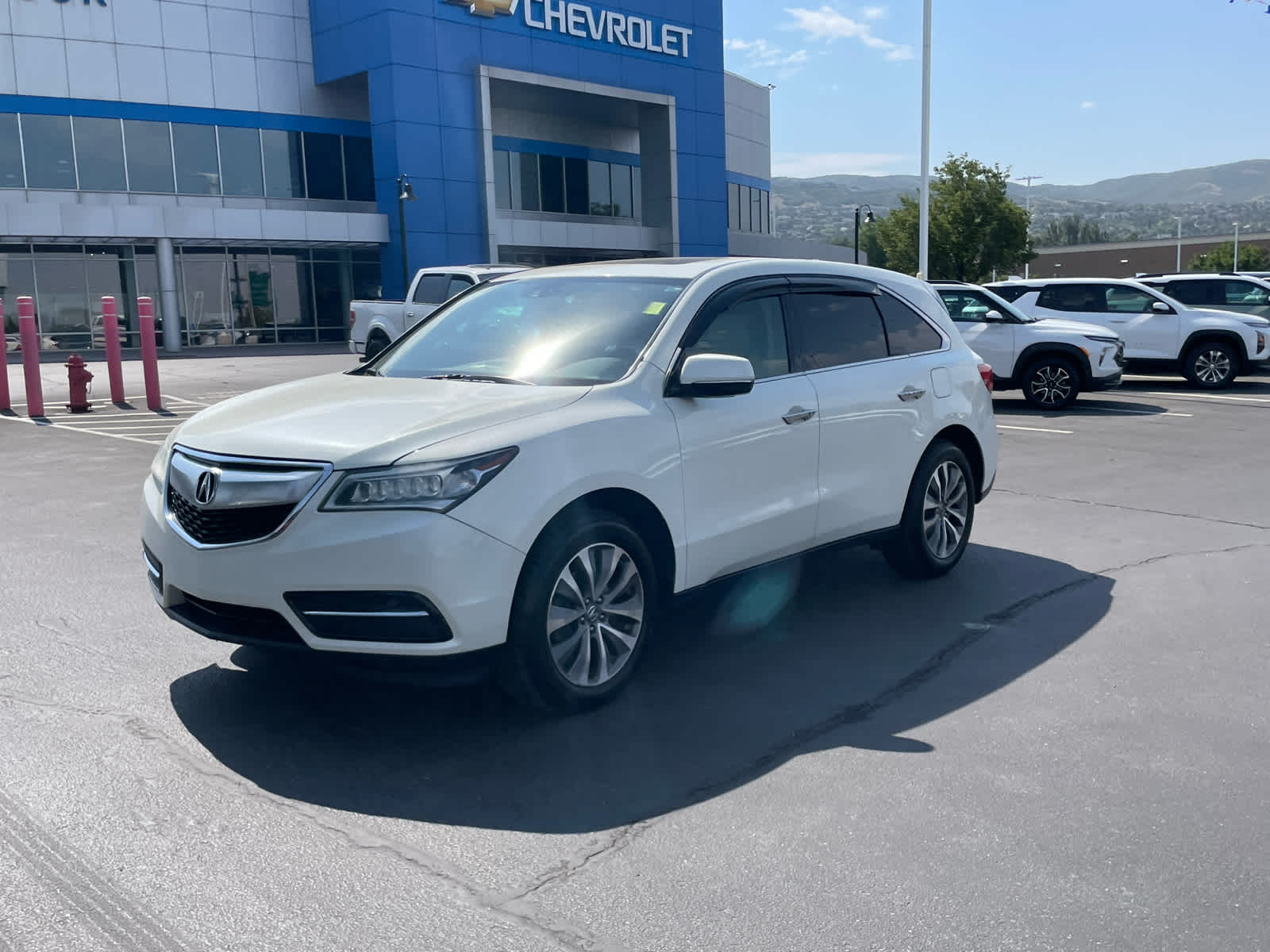 Used 2015 Acura MDX Technology Package with VIN 5FRYD4H46FB027881 for sale in Woods Cross, UT