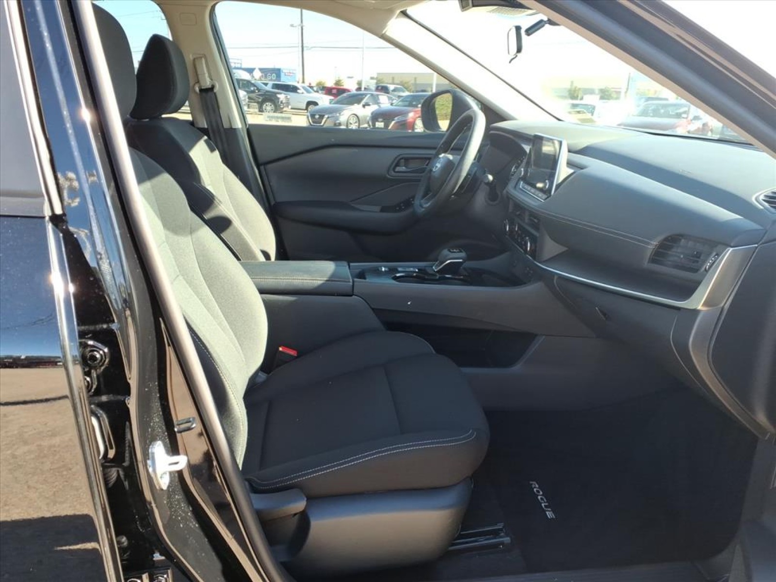 2025 Nissan Rogue S Black at AutoNation Toyota Gulf Fwy