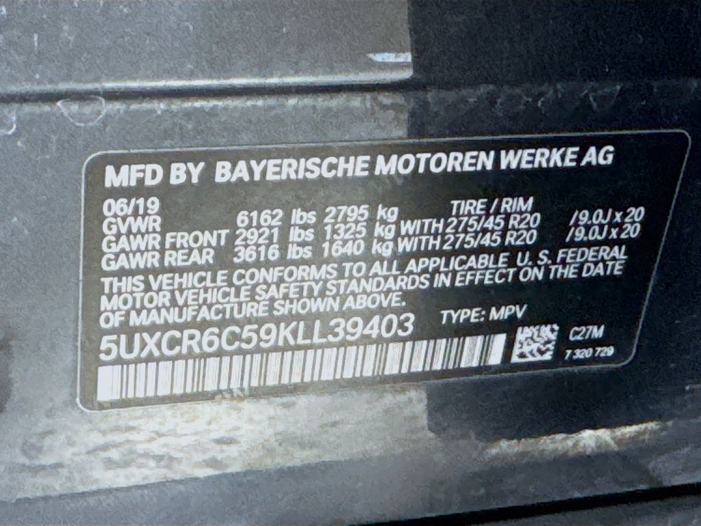 2019 Bmw X5 xDrive40i photo 38