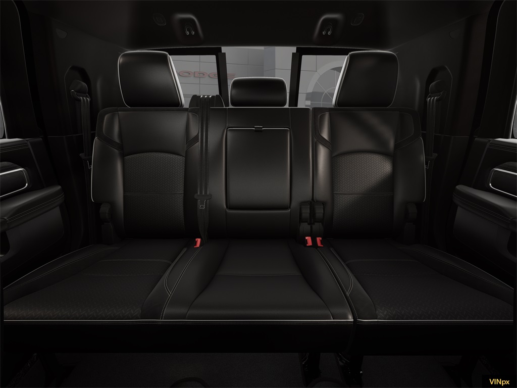 New 2026 Ceramic Gray Clear-Coat Exterior Paint RAM Laramie Night Edition image 45