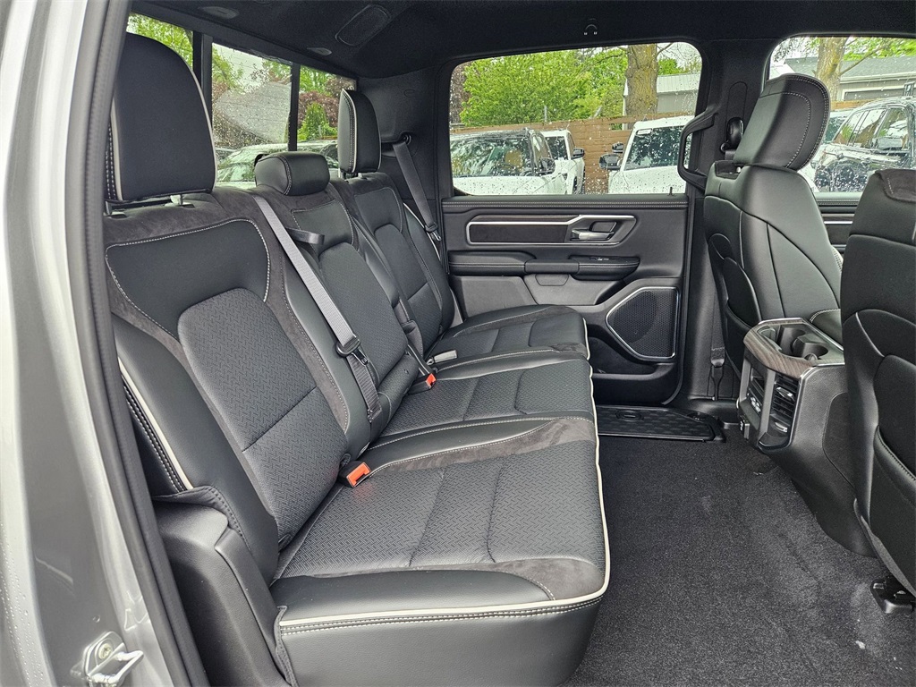 New 2025 Billet Silver Metallic Clear-Coat Exterior Paint RAM Laramie image 16