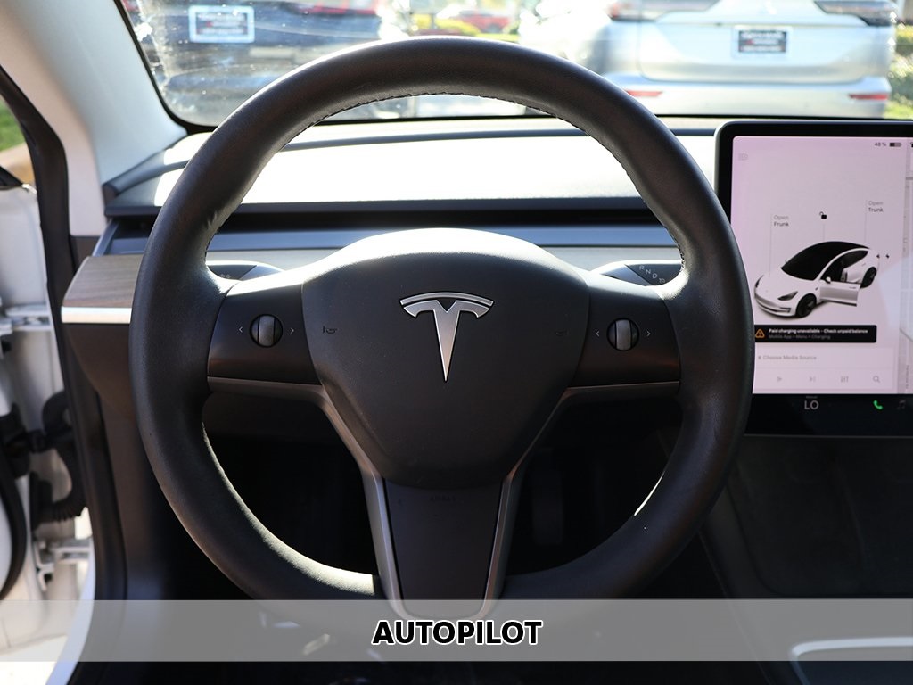 Used 2021 Tesla Model 3 Base with VIN 5YJ3E1EA7MF854786 for sale in Miami, FL