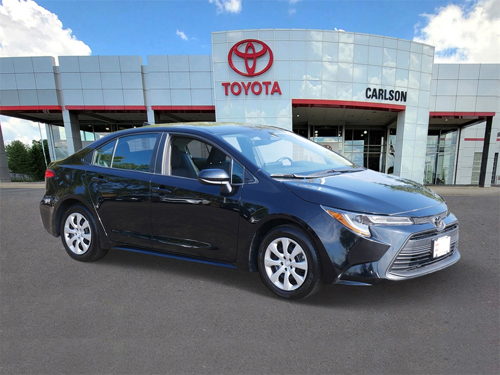 Certified 2024 Toyota Corolla LE with VIN 5YFB4MDE0RP129644 for sale in Minneapolis, Minnesota