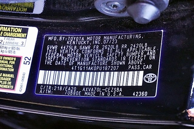 Used 2023 Black Toyota SE image 29