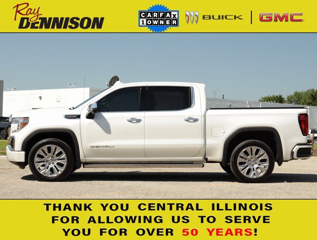 Used 2022 White Frost Tricoat GMC Denali image 4