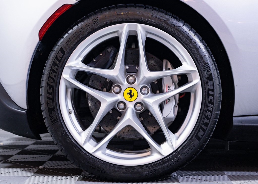 Certified Used 2022 Argento Nurburgring Metallic Ferrari Base image 7