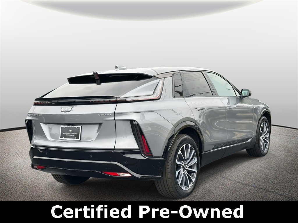 Certified 2024 Cadillac LYRIQ Sport 1 with VIN 1GYKPTRL1RZ107306 for sale in Richmond, VA