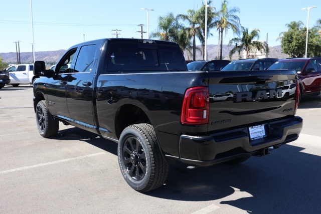 New 2026 Diamond Black Crystal Pearl-Coat Exterior Paint RAM Laramie Night Edition image 5