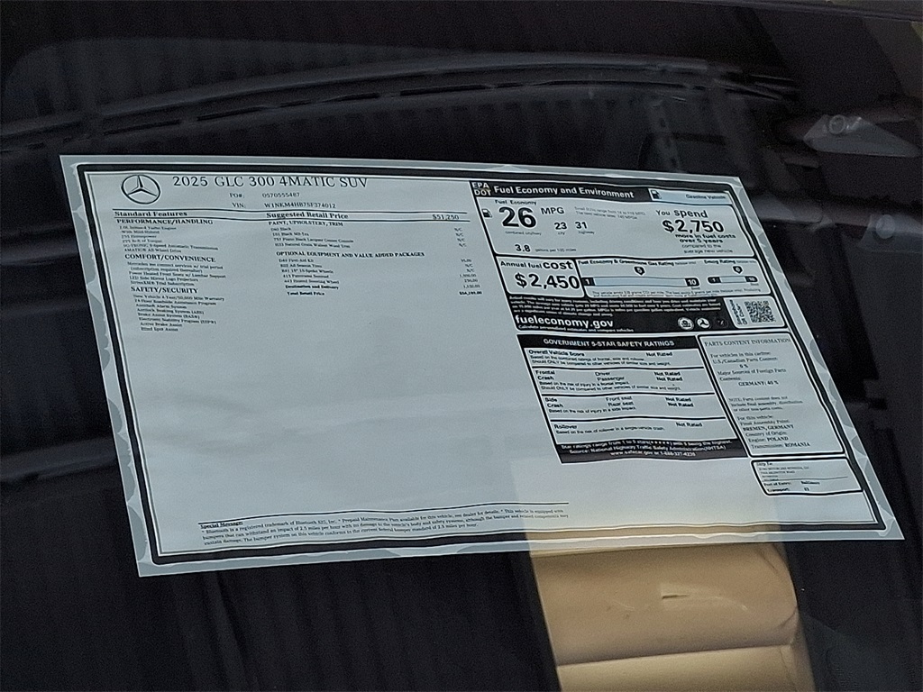 2025 Mercedes Benz GLC 300 4MATIC photo 21