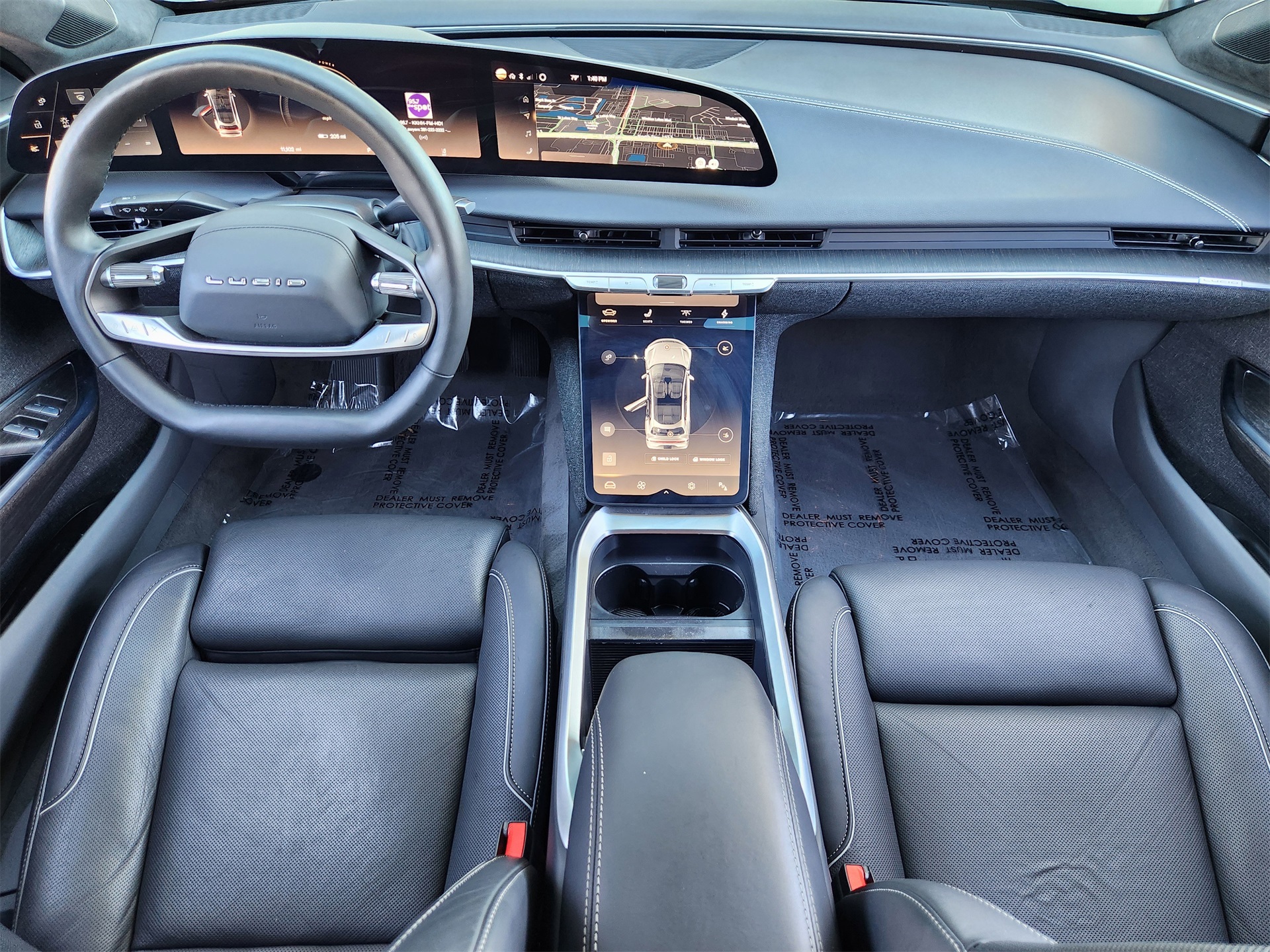 Used 2023 Lucid Air Touring with VIN 50EA1TEAXPA001256 for sale in The Woodlands, TX