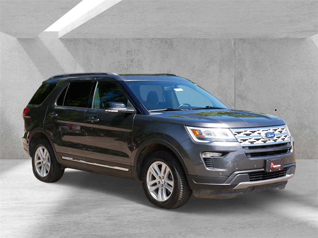 Certified 2018 Ford Explorer XLT with VIN 1FM5K8D87JGC41492 for sale in White Bear Lake, Minnesota