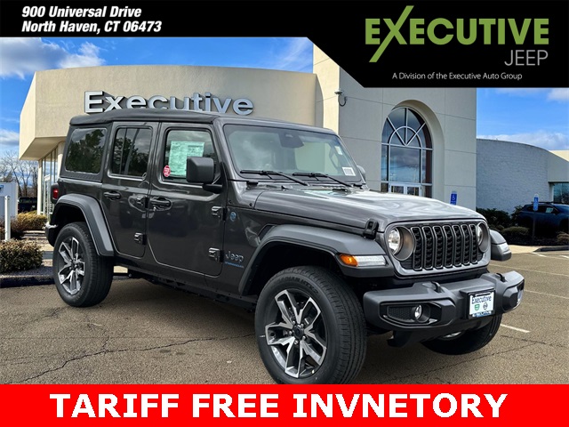 New 2025 Granite Crystal Metallic Clear-Coat Exterior Paint Jeep Sport S 4xe image 1