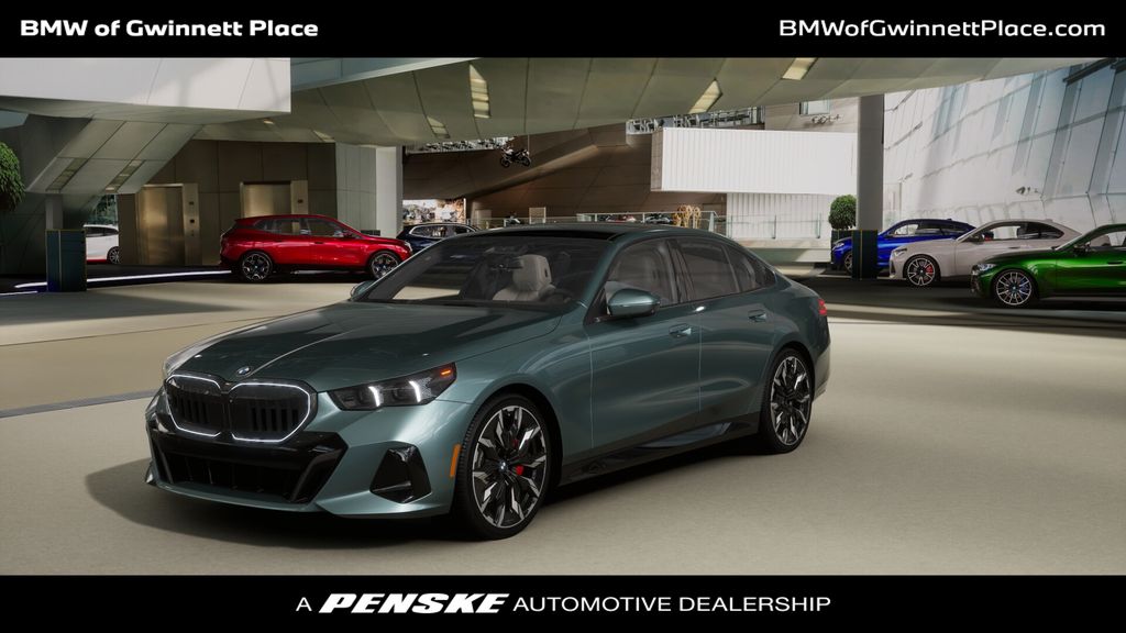 New 2025 Cape York Green Metallic BMW 530i image 1