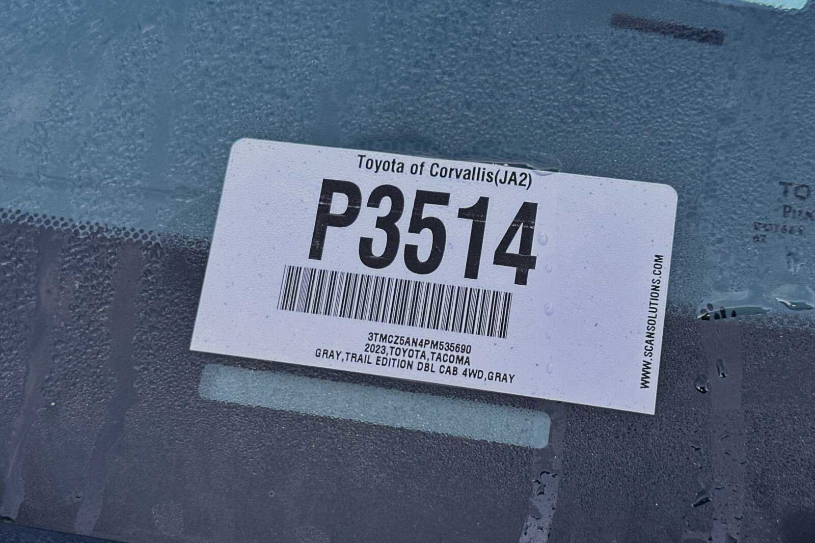 Certified PreOwned 2023 Toyota Trail Edition 4D Double Cab in