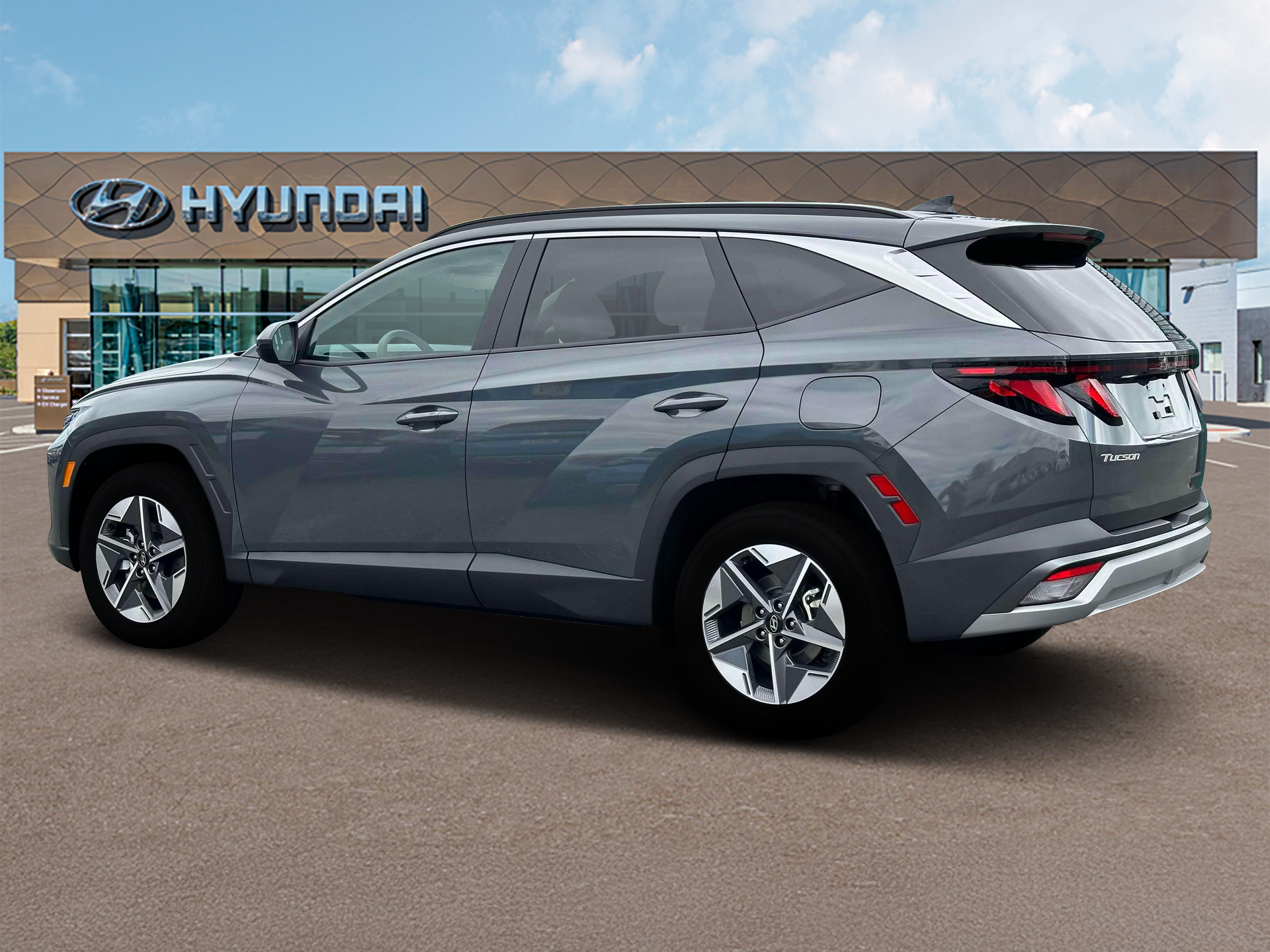 New 2025 Gray Hyundai SEL FWD image 4