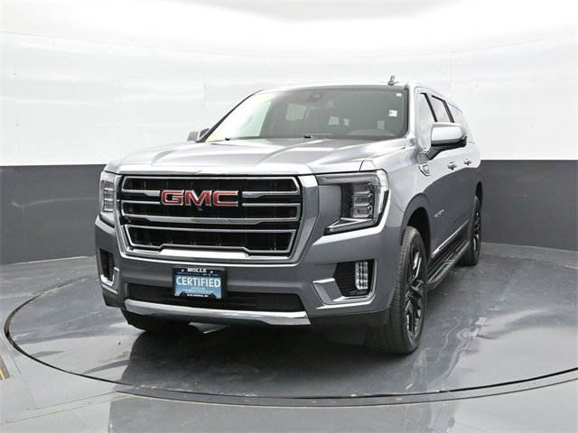 Used 2022 GMC Yukon XL SLT with VIN 1GKS2GKD6NR134336 for sale in Kansas City