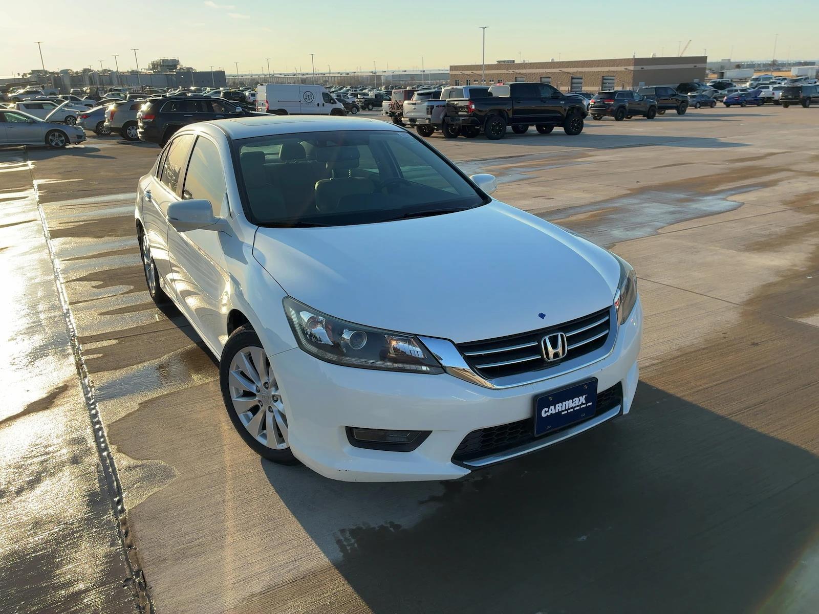Used 2014 Honda Accord EX-L with VIN 1HGCR2F80EA203632 for sale in Kansas City