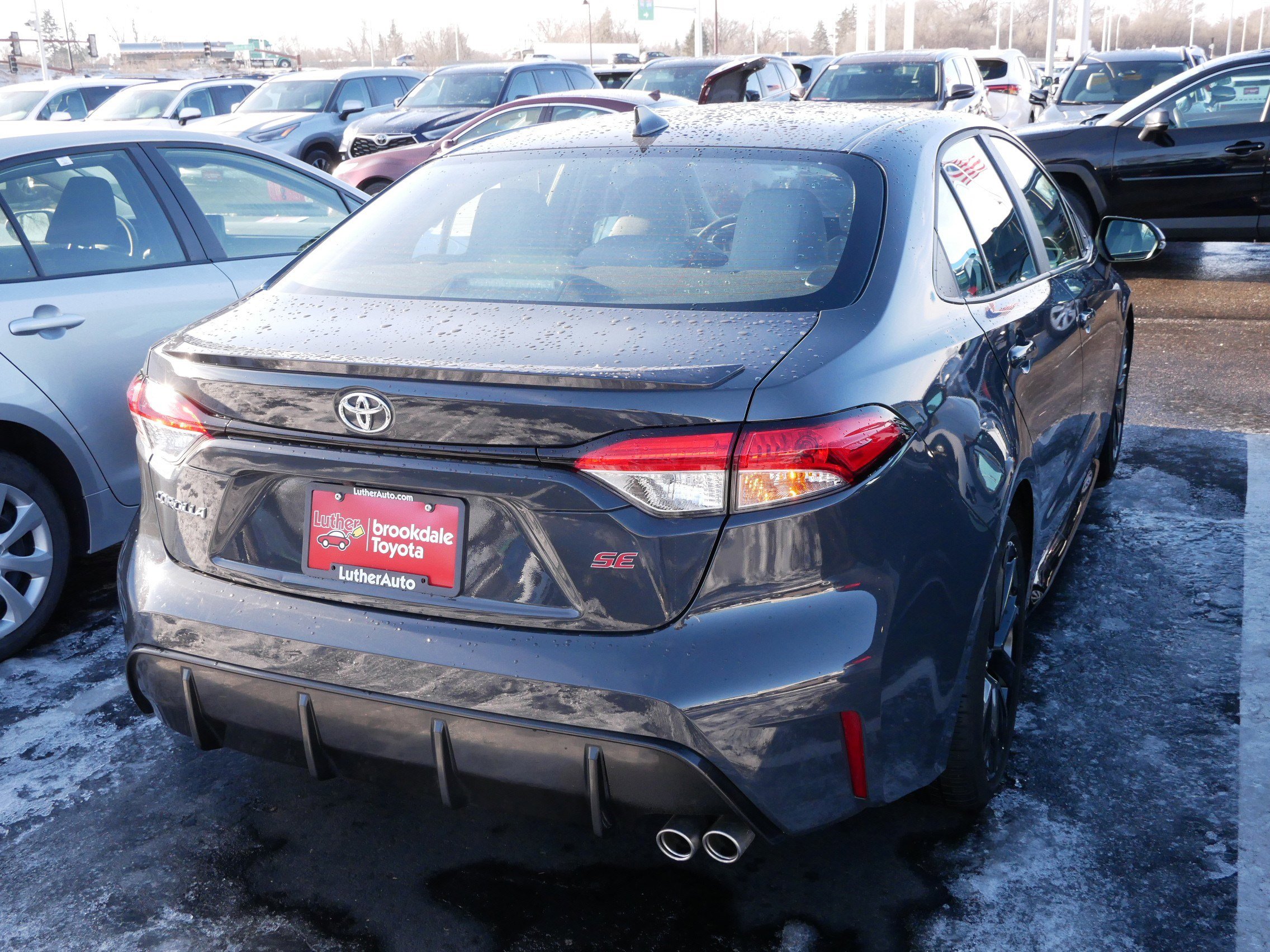 Certified 2024 Toyota Corolla SE with VIN 5YFP4MCE2RP214895 for sale in Brooklyn Center, Minnesota