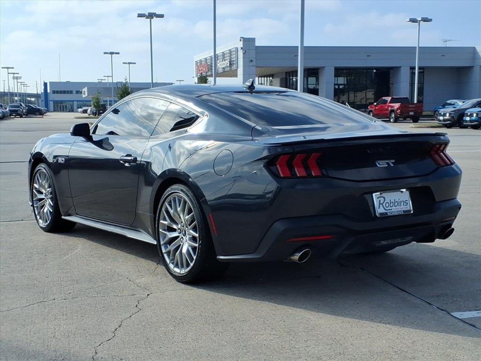 2024 Ford Mustang GT Premium Gray at Robbins Nissan