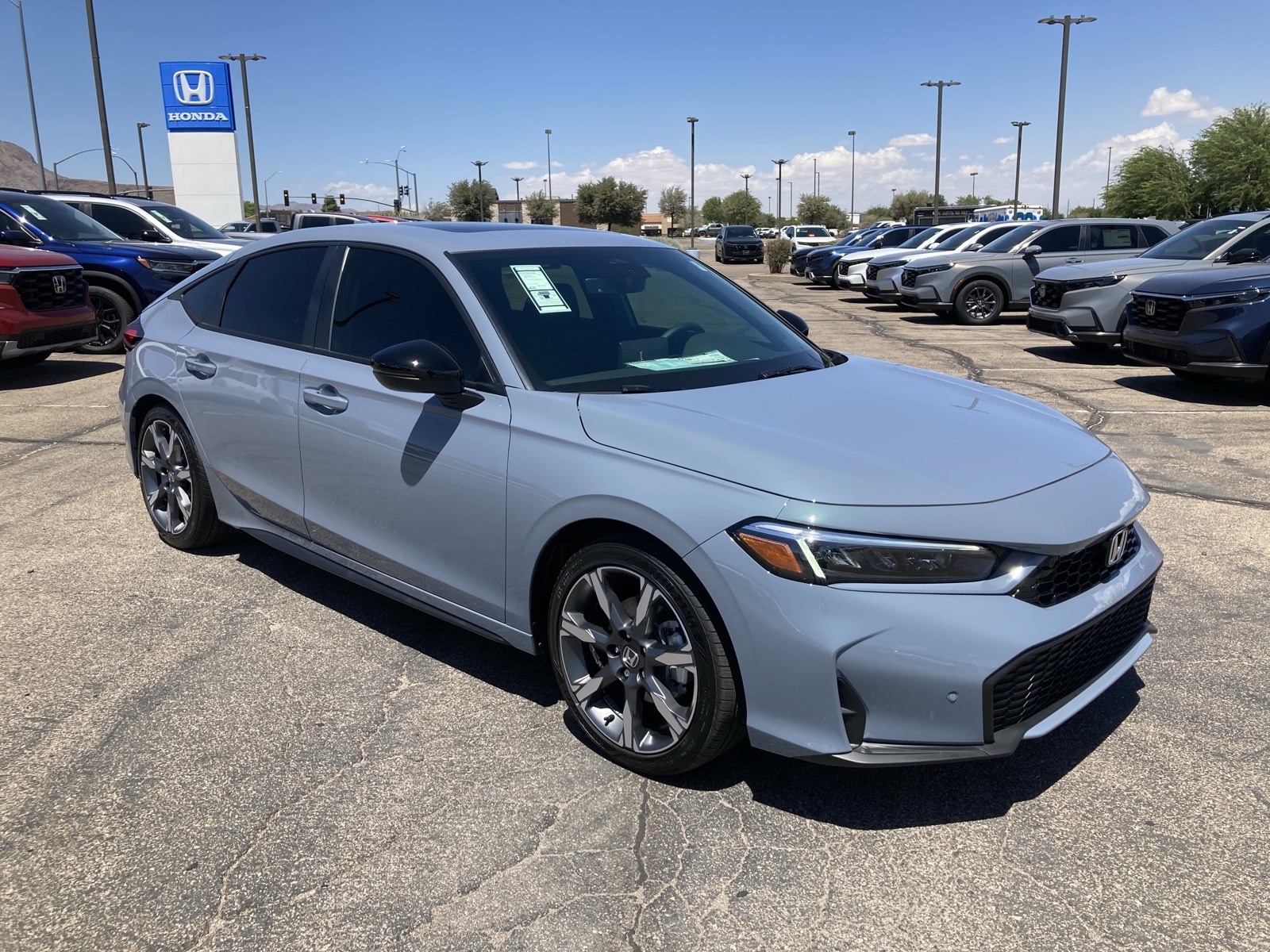 2026 Honda Civic Hatchback Sport Touring Hybrid photo 3